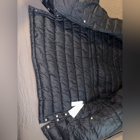 Zara black light puffer jacket size L - Picture 2 of 5